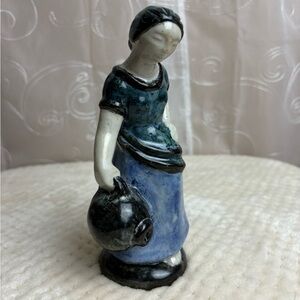Vintage Stoneware Sculpture “Rebekka”